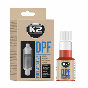 K2 DODATEK DO CZYSZCZENIA FILTRA DPF. DPF 50ML 50ML