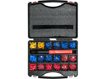 YATO ZESTAW ZŁĄCZY ELEKTRYCZNYCH Z ZACISKARKĄ