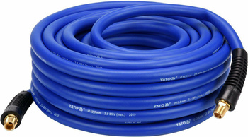 YATO PRZEWÓD / WĄŻ PNEUMATYCZNY HYBRYDOWY 1/2" 20m KOŃCÓWKI G3/8"