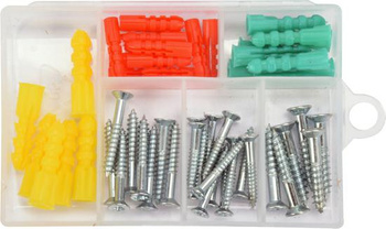 YATO WKRĘTY I KOŁKI ROZPOROWE 52szt.