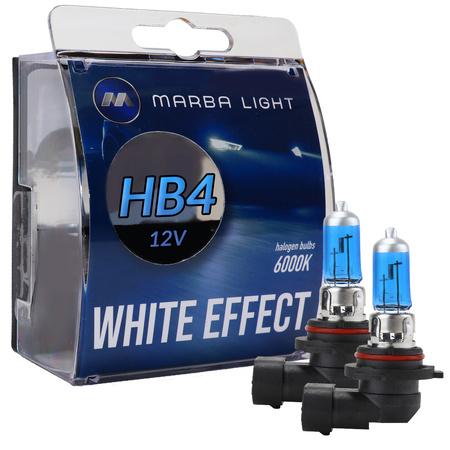 ŻARÓWKI MARBA LIGHT WHITE EFFECT HB4 55W 12V