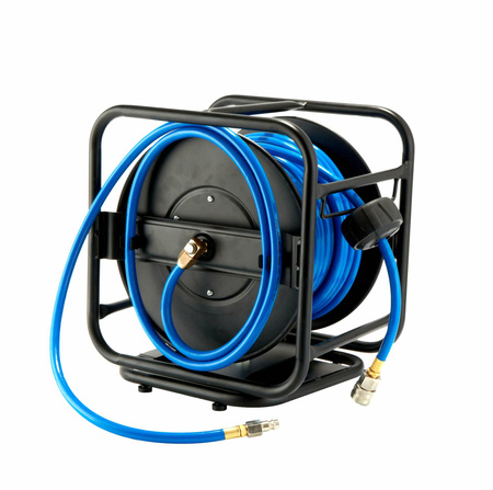 AWTOOLS PRZEWÓD / WĄŻ PNEUMATYCZNY NA ZWIJAKU METALOWYM 8x12mm x 30m