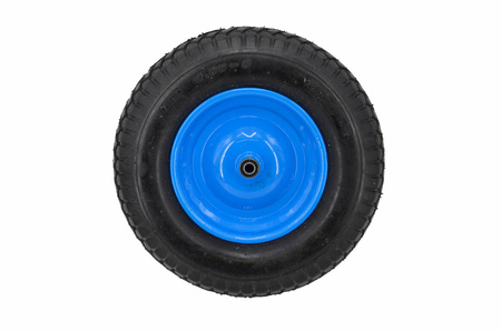 AWTOOLS KOŁO DO TACZKI PNEUMATYCZNE 400, FELGA METAL, ŁOŻYSKO+OŚ, 6 WARSTW, 3,4 ATM