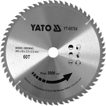 YATO PIŁA TARCZ.WID. 305*60*30    60784
