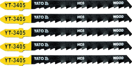 YATO BRZESZCZOT DO WYRZYNARKI 5szt. DREWNO TYP T     3407