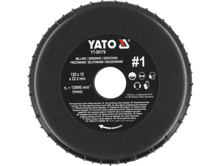 YATO FREZ TARNIK 120x12 22,2