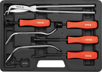 YATO ZESTAW DO WYMIANY SZCZĘK HAMULCOWYCH 8elem. 0680