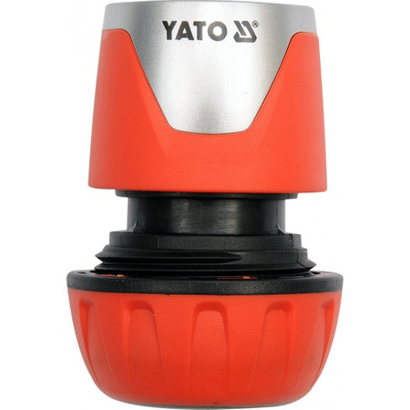 YATO SZYBKOZŁĄCZE DO WĘŻA OGRODOWEGO  3/4" Z FUNKCJĄ STOP