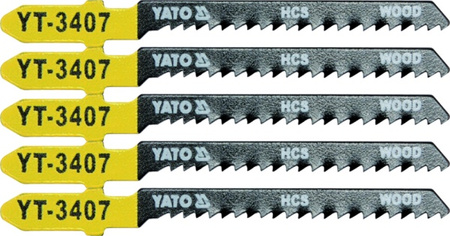 YATO BRZESZCZOT DO WYRZYNARKI 5szt. DREWNO TYP T 3407