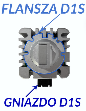 Żarniki D1S LED HID XENON 45W P&P ULTRA BIAŁY