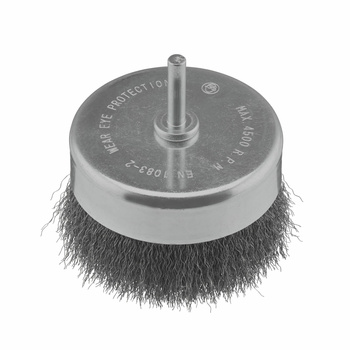 IRWIN SZCZOTKA DOCZOŁOWA Z TRZPIENIEM 80mm z drobnego drutu stalowego średnica do metalu i betonu