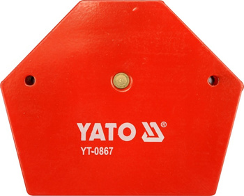 YATO KĄTOWNIK SPAWALNICZY MAGNETYCZNY 111x136x24mm  0867