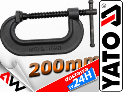 YATO ŚCISK ŚRUBOWY TYP "C" 8" 6424