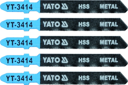 YATO BRZESZCZOT DO WYRZYNARKI 5szt. METAL TYP T       3414