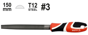 PILNIK DO METALU 150mm #3 PÓŁOKRĄGŁY