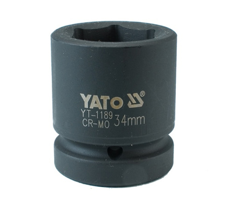 YATO NASADKA UDAROWA  6-KĄTNA  1"  KRÓTKA 34mm