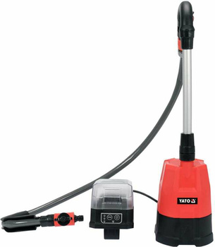 YATO POMPA ZATAPIALNA 18V DO DESZCZÓWKI BEZ AKUMULATORA I ŁADOWARKI