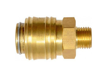 YATO SZYBKOZŁĄCZKA ŻEŃSKA GWINT ZEWNĘTRZNY 1/4"