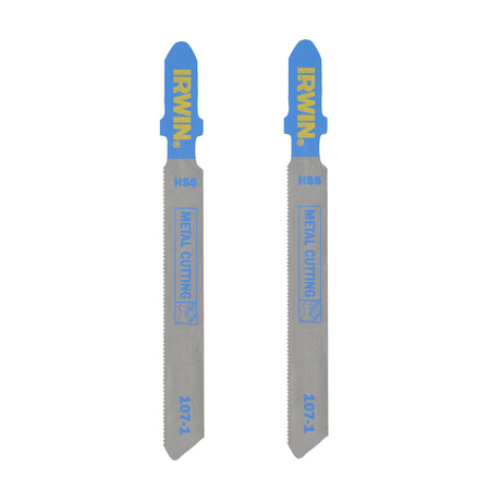 IRWIN BRZESZCZOT HSS DO WYRZYNARKI / TYP T / METAL 0,8 - 2mm /2szt.