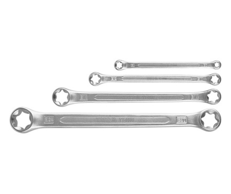 YATO KLUCZE OCZKOWE TORX  4 elem. E6-E24  0530