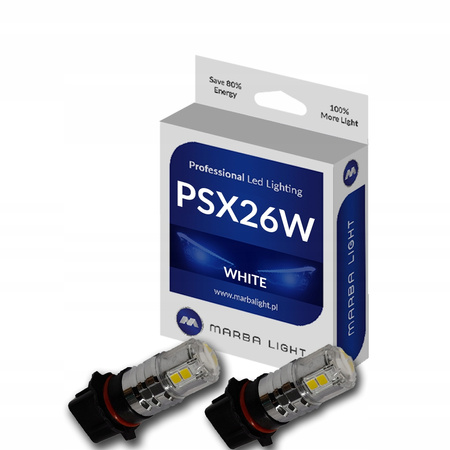 Żarówki PSX26W LED BIAŁA ML4GPSX26W