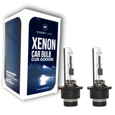 ŻARNIKI XENON D2R 35W 6000K MARBA LIGHT