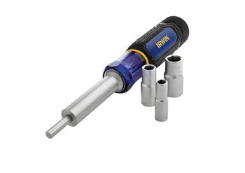 IRWIN WKRĘTAK 12-CZĘŚCIOWY 6-W-1 ZESTAW CDU Z WKRĘTAKAMI DO NAKRĘTEK