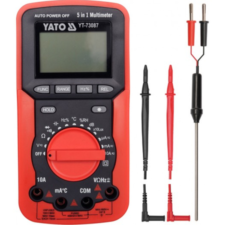 YATO MIERNIK CYFROWY 5w1     73087