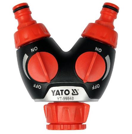 YATO ZAWÓR OGRODOWY PODWÓJNY 99848