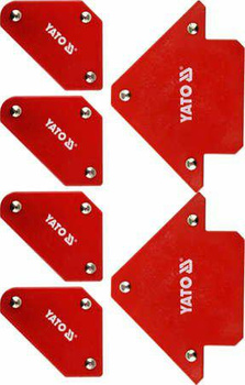 YATO KĄTOWNIK SPAWALNICZY MAGNETYCZNY KPL.6szt.