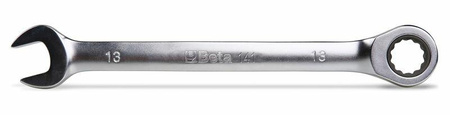 BETA KLUCZ PŁASKO-OCZKOWY Z DWUKIERUNKOWYM MECHANIZMEM ZAPADKOWYM 13mm PROSTY 141/13