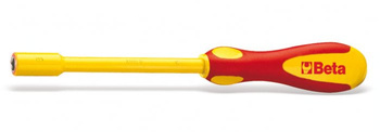 BETA KLUCZ NASADOWY Z RĘKOJEŚCIĄ DŁUGI, W IZOLACJI DO 1000V 10mm