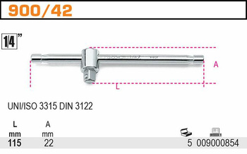BETA POKRĘTŁO KWADRAT 1/4"...