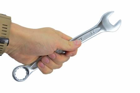 AWTOOLS KLUCZ PŁASKO-OCZKOWY CrV DIN3113 ROZMIAR: 24 (MM)