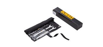 DEWALT KLUCZ PŁASKO-OCZKOWY KPL. 10el.