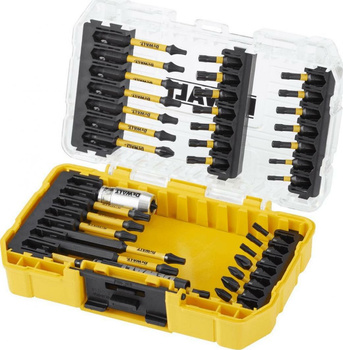 DEWALT ZESTAW KOŃCÓWEK FLEXTORQ 37cz.