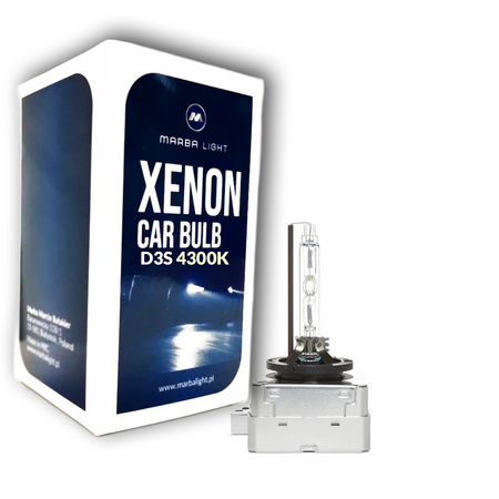 Żarnik XENON D3S 35W 4300K MARBA LIGHT