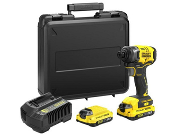 STANLEY ZAKRĘTARKA UDAROWA 18V V20 170Nm 2x2Ah+KUFER SFMCF810D2K