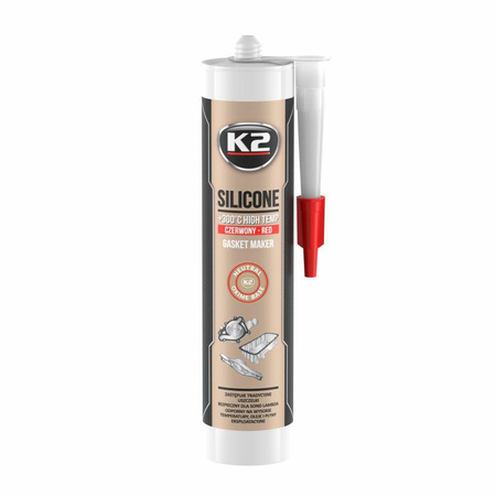 K2 SILIKON CZERWONY NEUTRALNY OKSYMOWY 300ML
