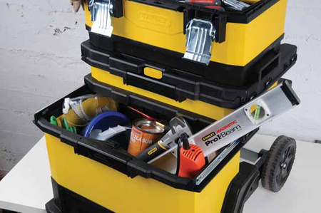 STANLEY SKRZYNIA-WARSZTAT NA KOŁACH ŻÓŁTY