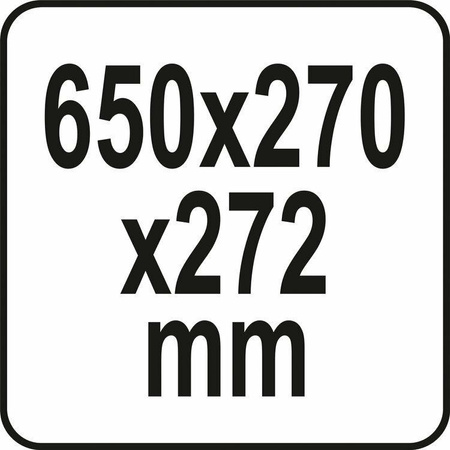 YATO SKRZYNKA NARZĘDZIOWA P65P S1