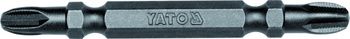 YATO KOŃCÓWKA / BIT 1/4" x 65mm PH3-PH3 DWUSTRONNA  /50szt.  YT-7882