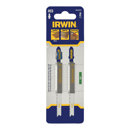 IRWIN BRZESZCZOT HSS DO WYRZYNARKI / TYP T / LAMINAT <30mm /2szt.
