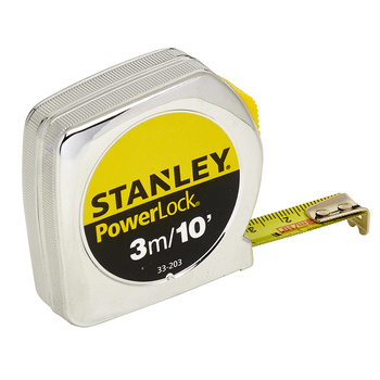 STANLEY MIARA ZWIJANA 10m/33FTx25mm  POWERLOCK