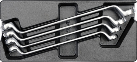 YATO WKŁADKA DO SZUFLADY KLUCZE OCZKOWO-ODGIĘTE 4 elem. 21-32mm  5543