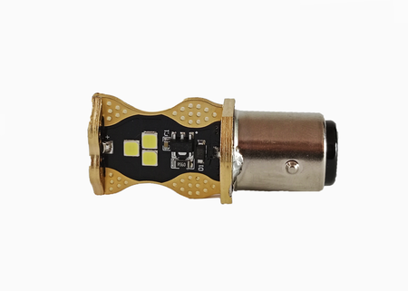 Żarówki P21/5W LED 9 LED 9-24V MLEC Biała 6000k