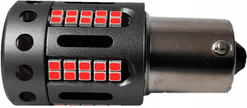 Żarówka P21W BA15S LED 100% CANBUS RED MLWINP21R