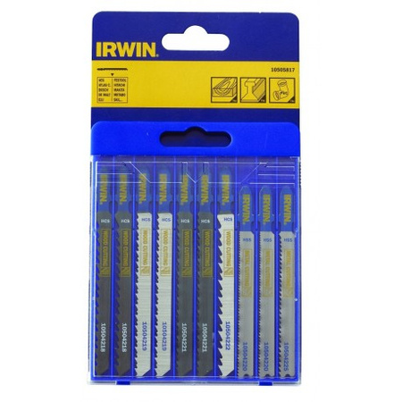 IRWIN BRZESZCZOT DO WYRZYNARKI KOMPLET 10szt.