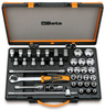 BETA ZESTAW NASADEK 1/2"38szt+AKCESORIA /920B/C33