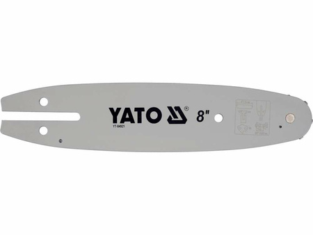 YATO PROWADNICA ŁAŃCUCHA 20cm (8") 3/8"  33  0.05" M
